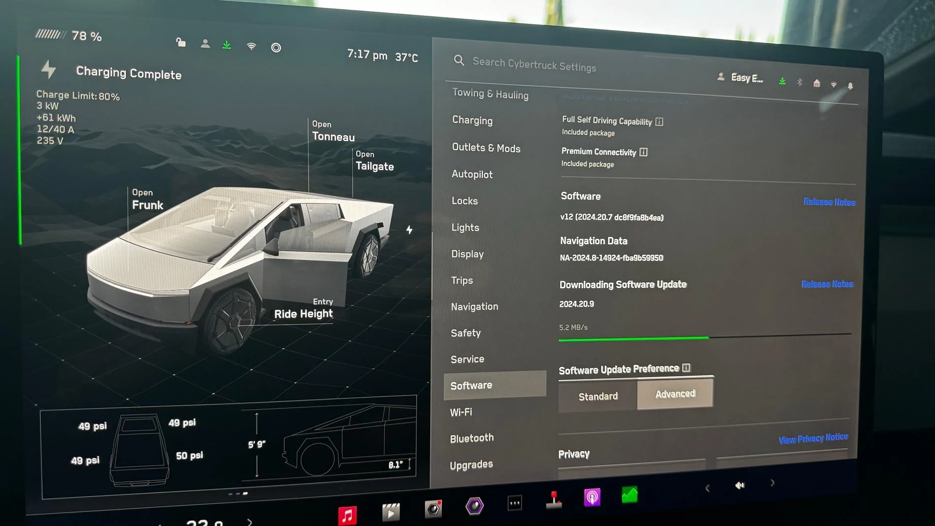 Tesla Cybertruck FSD 12.5 starts rolling out in limited release (even to non-employees)! IMG_5256