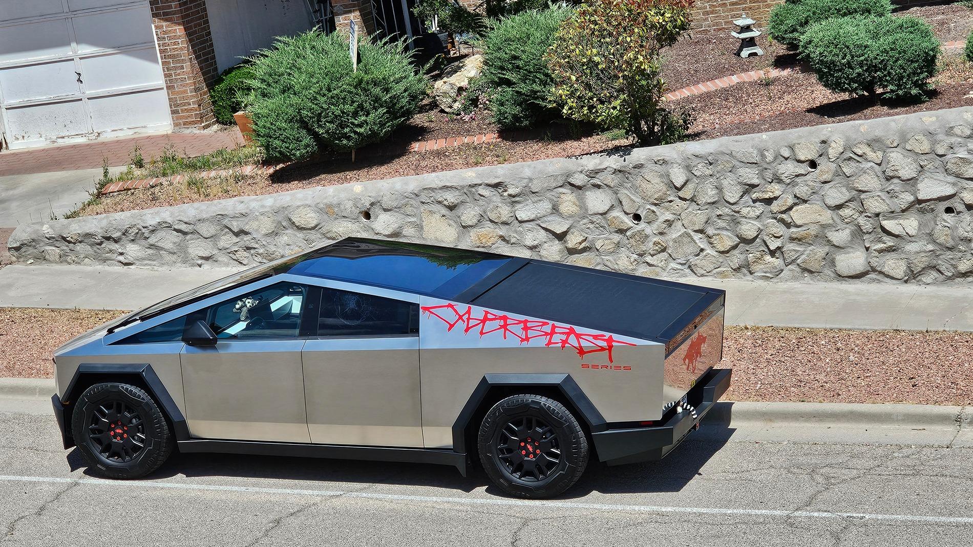 Tesla Cybertruck Cybertrucker Owners City Roll Call! 20240516_143737