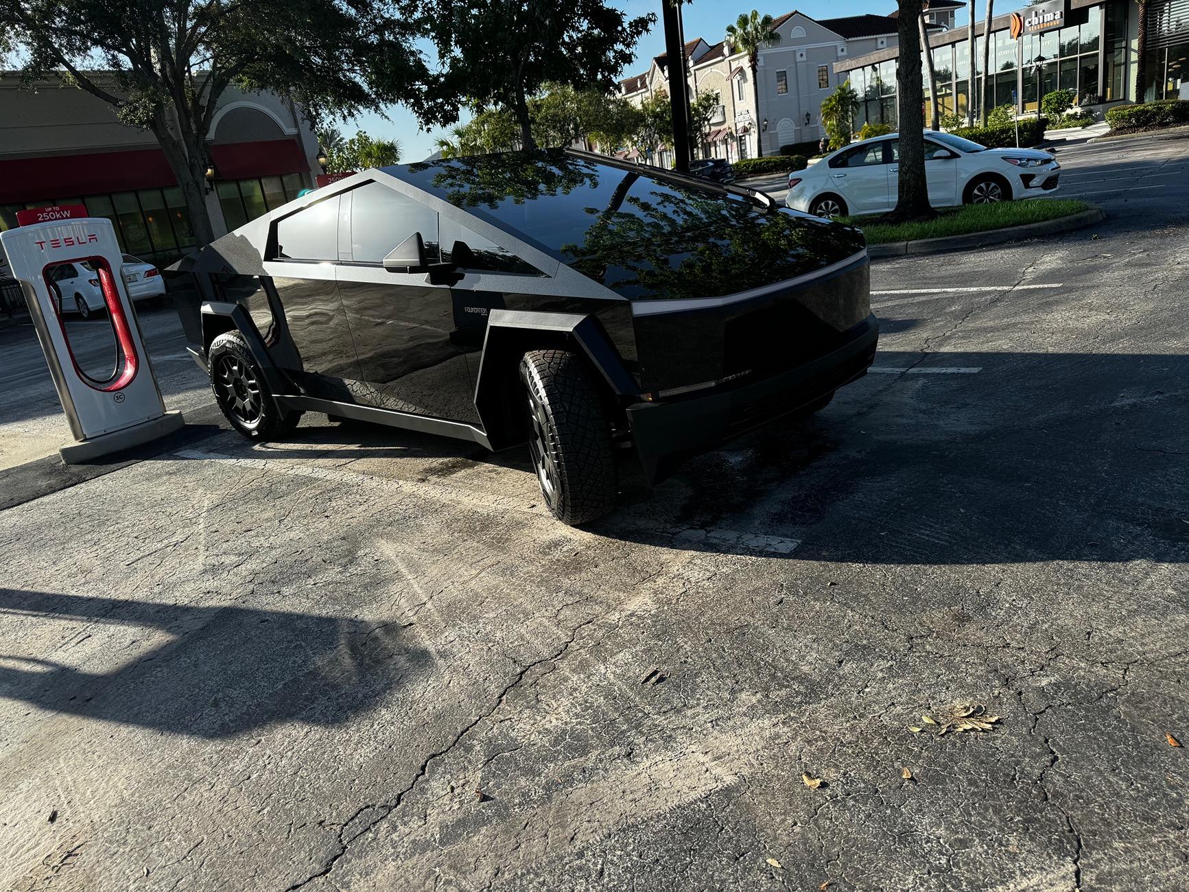 Tesla Cybertruck My Wrap from Supreme wraps in Orlando IMG_2649