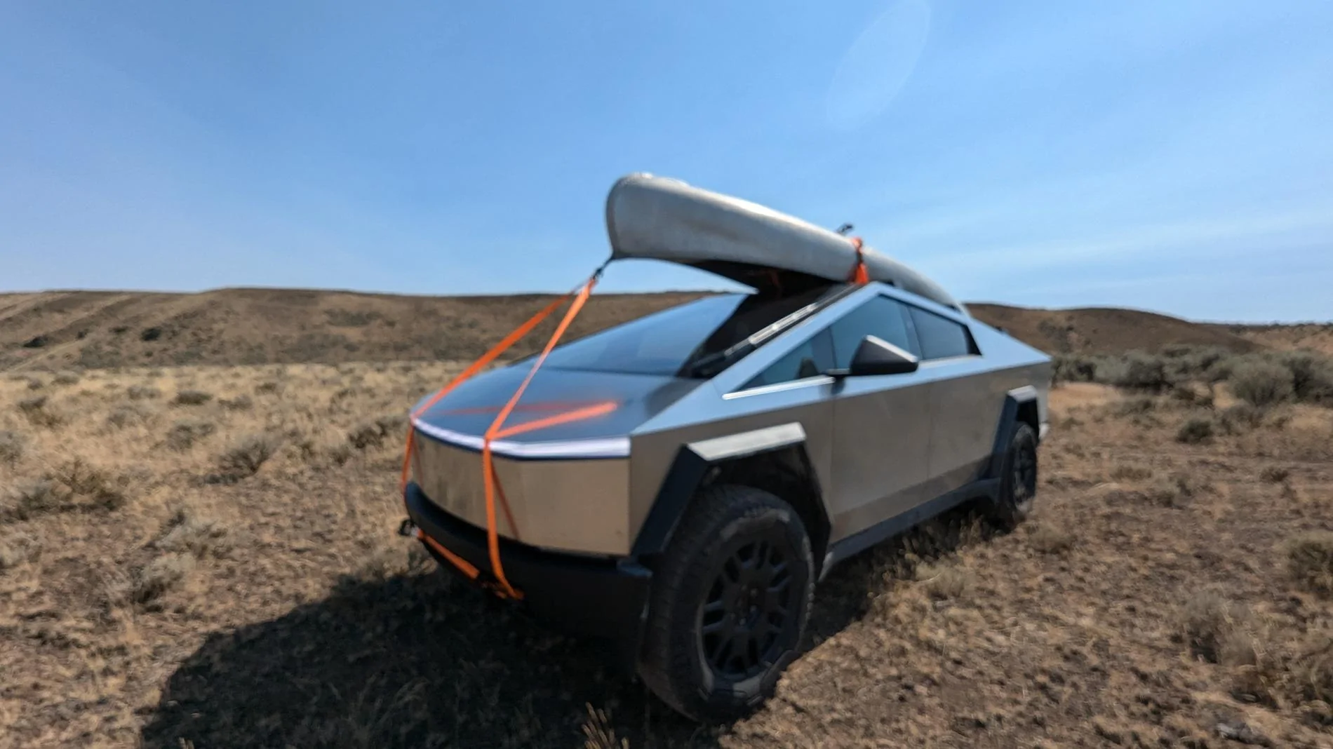 Tesla Cybertruck 🦾 Cybertruck doing truck stuff!  Post your photos! PXL_20240719_223939146