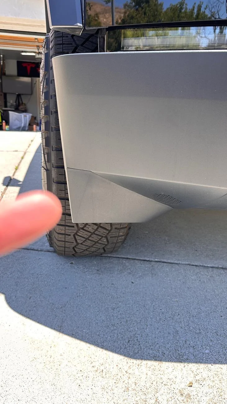 Tesla Cybertruck Remove front bumper aero pieces IMG_3358