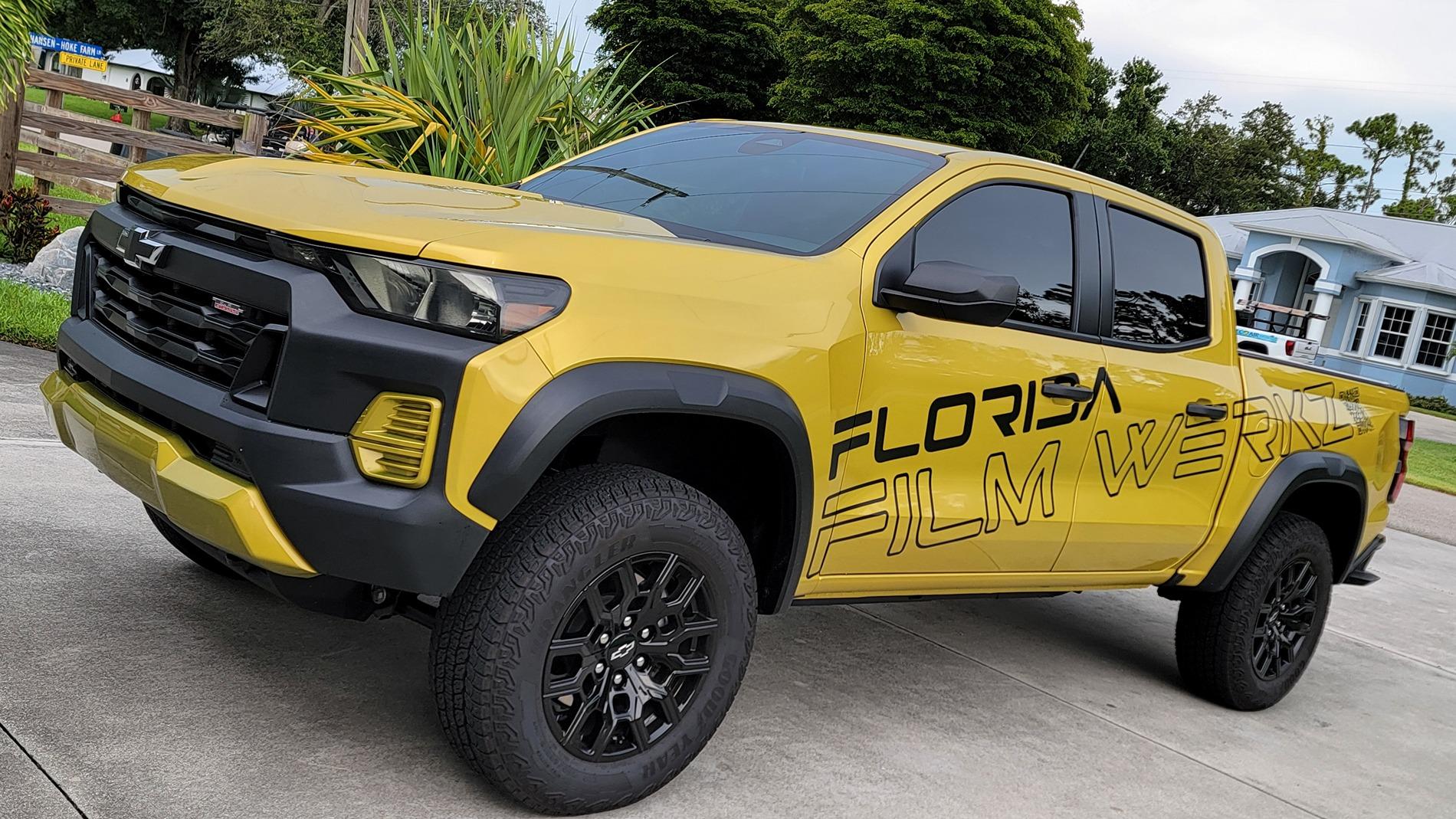 Tesla Cybertruck Wraps done in North Fort Myers - Florida Film Werkz 20240719_175653