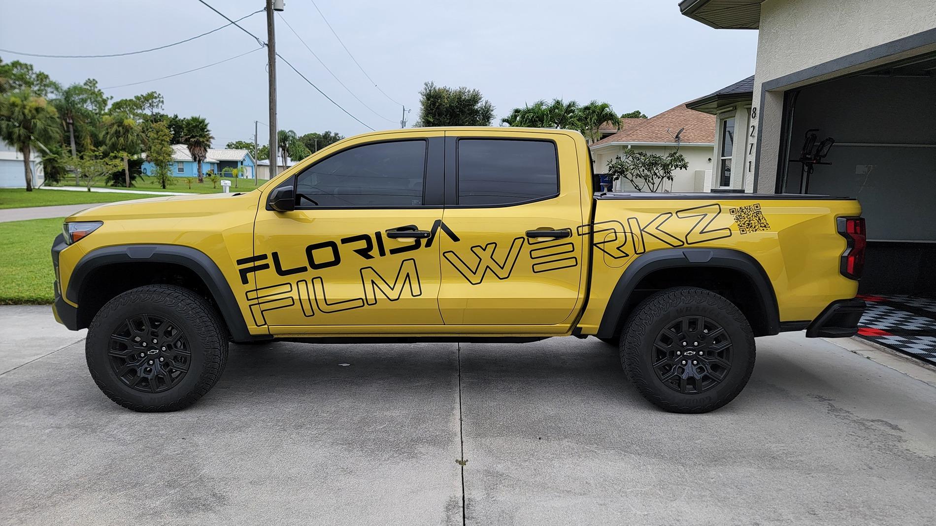 Tesla Cybertruck Wraps done in North Fort Myers - Florida Film Werkz 20240710_090340