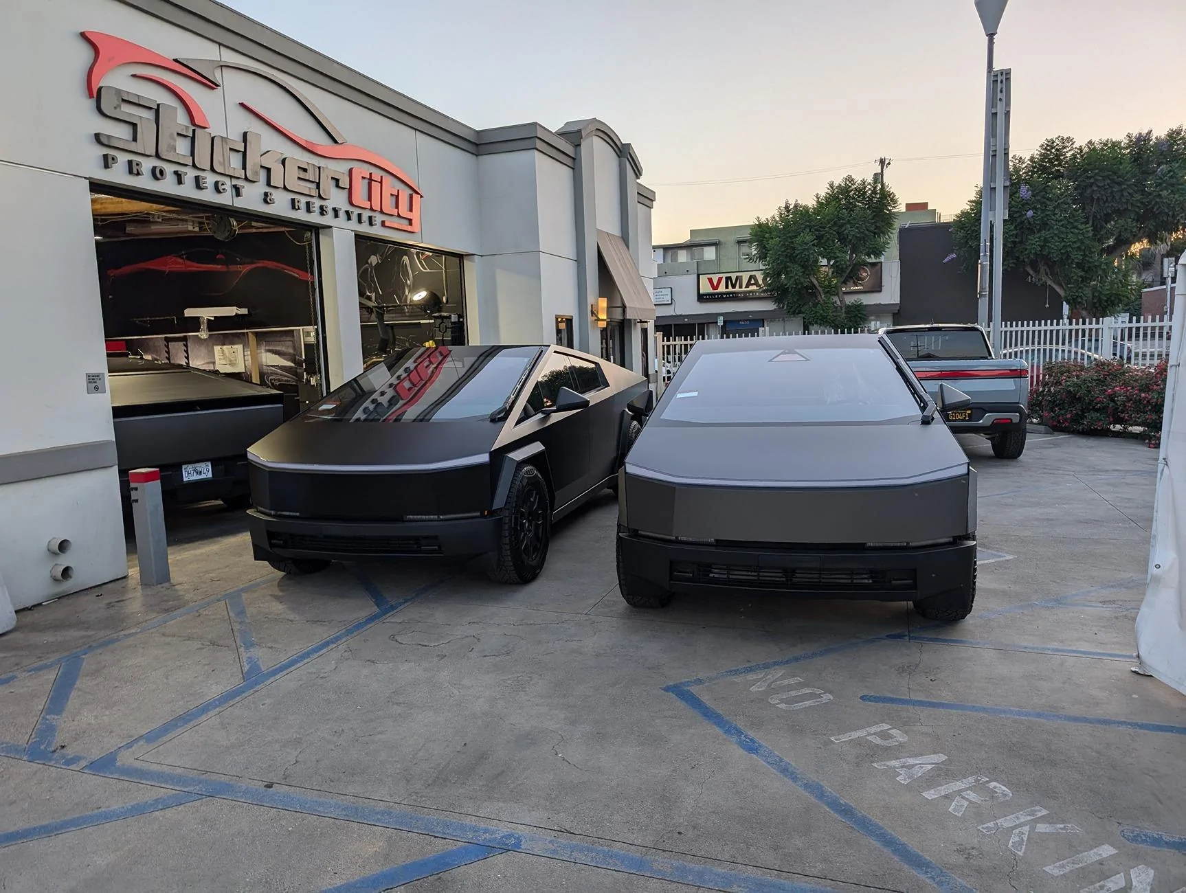 Tesla Cybertruck What's your Favorite Paint Protection Color on the Cybertruck? Cybertruck wraps paint protection film ppf vinyl color change satin black liquid silver stick