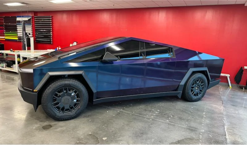 Tesla Cybertruck PPF over vinyl?  pros/cons and considerations after a poor color PPF install IMG_0500
