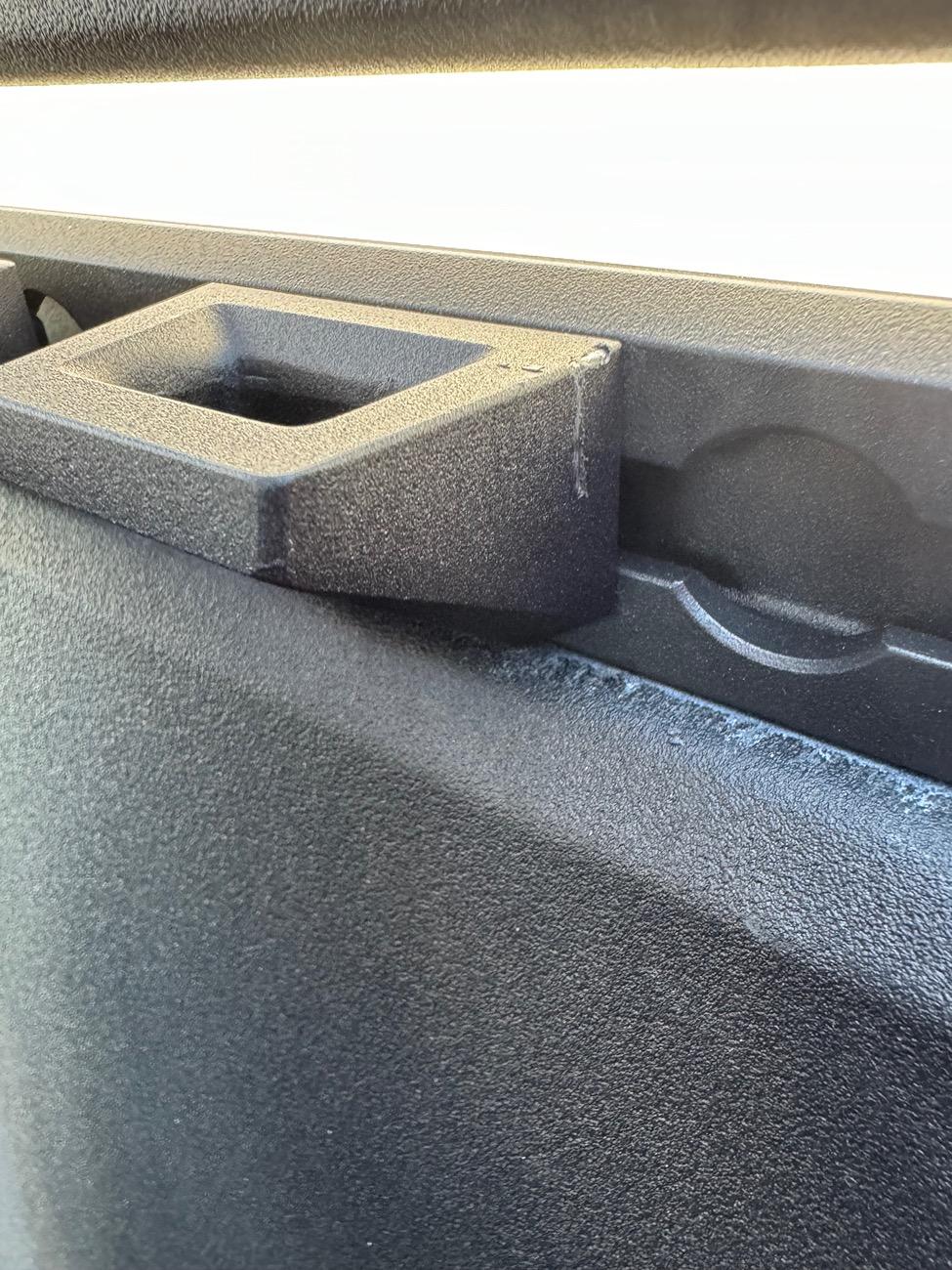 Tesla Cybertruck New Cargo Divider Fitment Issues IMG_0880