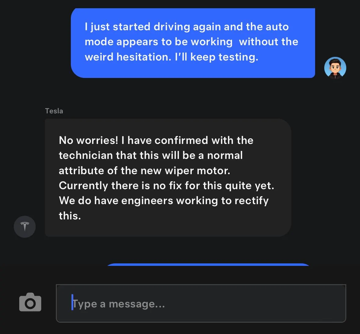 Tesla Cybertruck Wiper Motor Recall: Received Faulty New Motor - Check Yours! IMG_66E235204E6F-1
