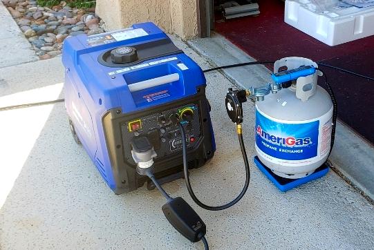 Tesla Cybertruck Portable generator for wilderness camping? iGen 4500