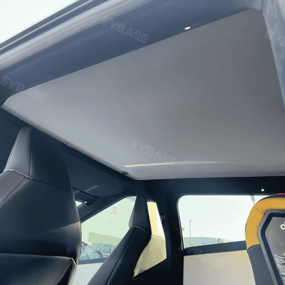 Tesla Cybertruck New: Sunroof Sunshade For Cybertruck by EVBASE 1722071685389-rh