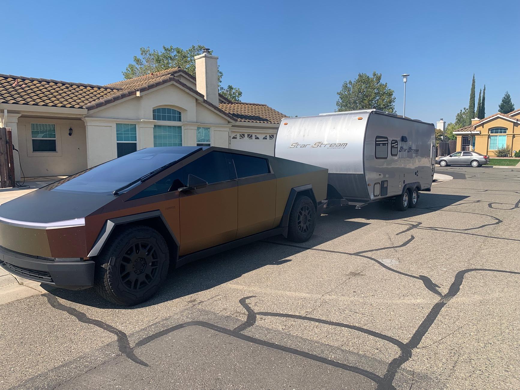 Tesla Cybertruck Satin Flip Volcanic Flare Wrap (3M) IMG_3717