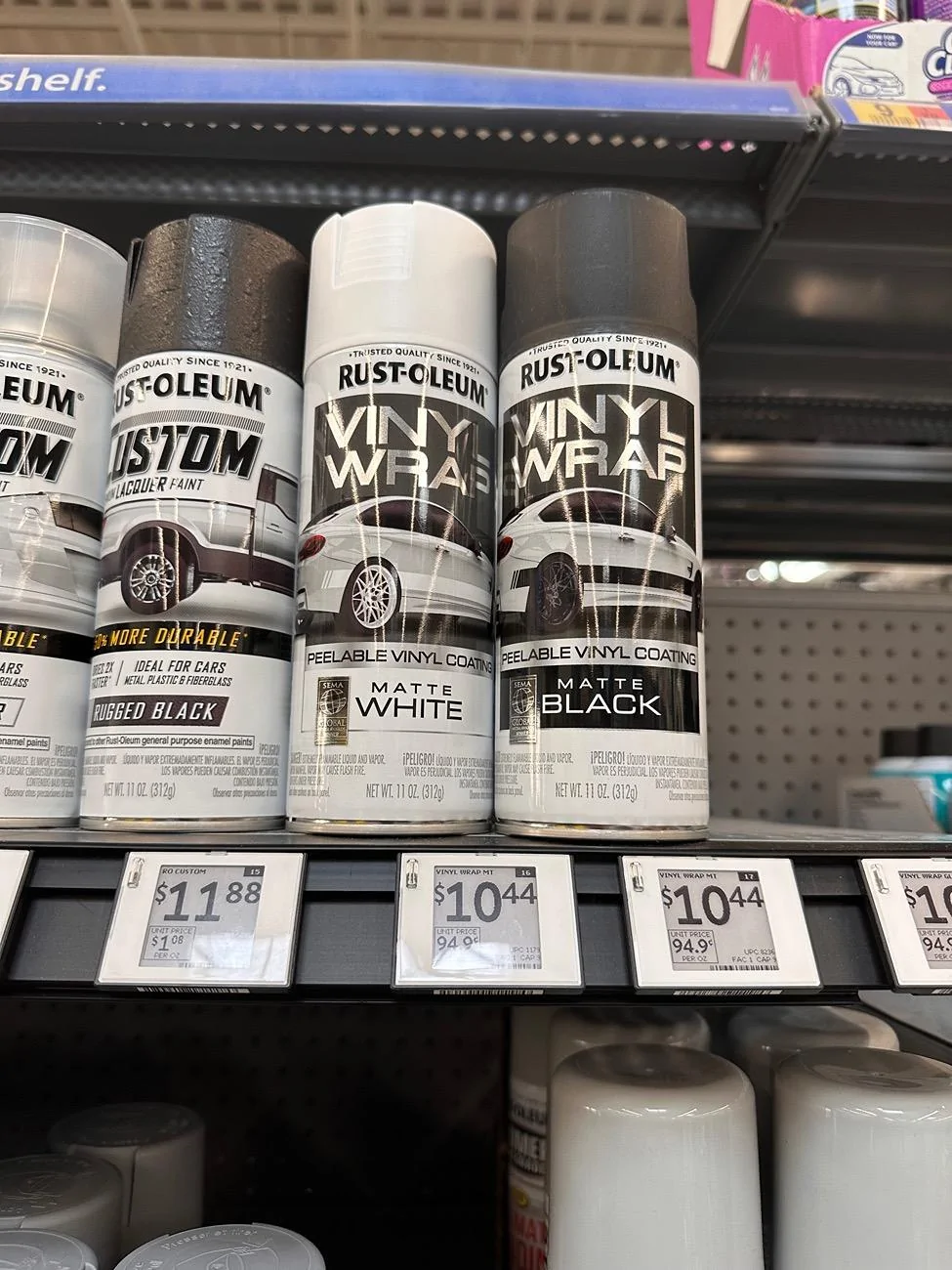 Found Cheap DIY Wrap Option 🙃🫣 -- Rust-oleum Vinyl Wrap Peelable ...