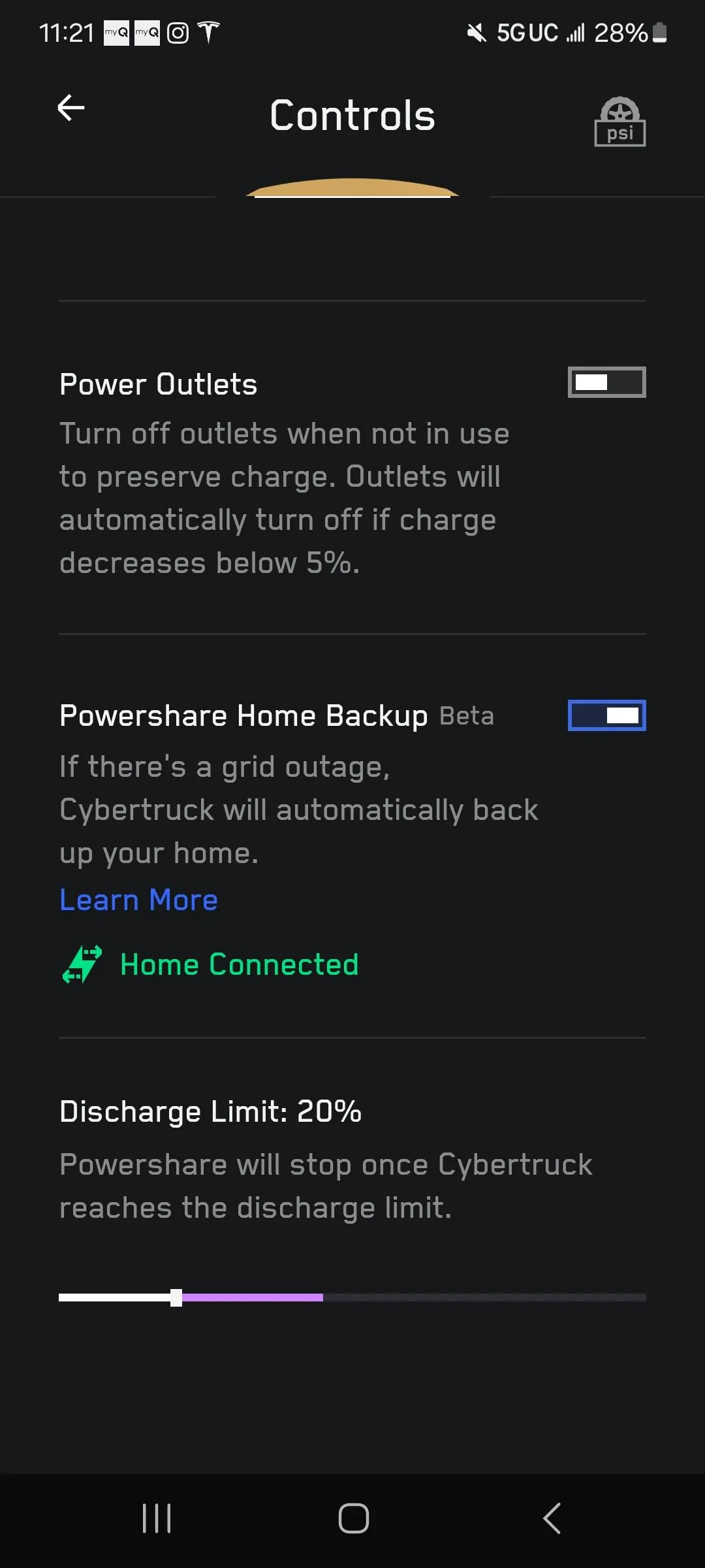 Tesla Cybertruck POWERSHARE just showed up on my app. Screenshot_20240726_232124_Tesla