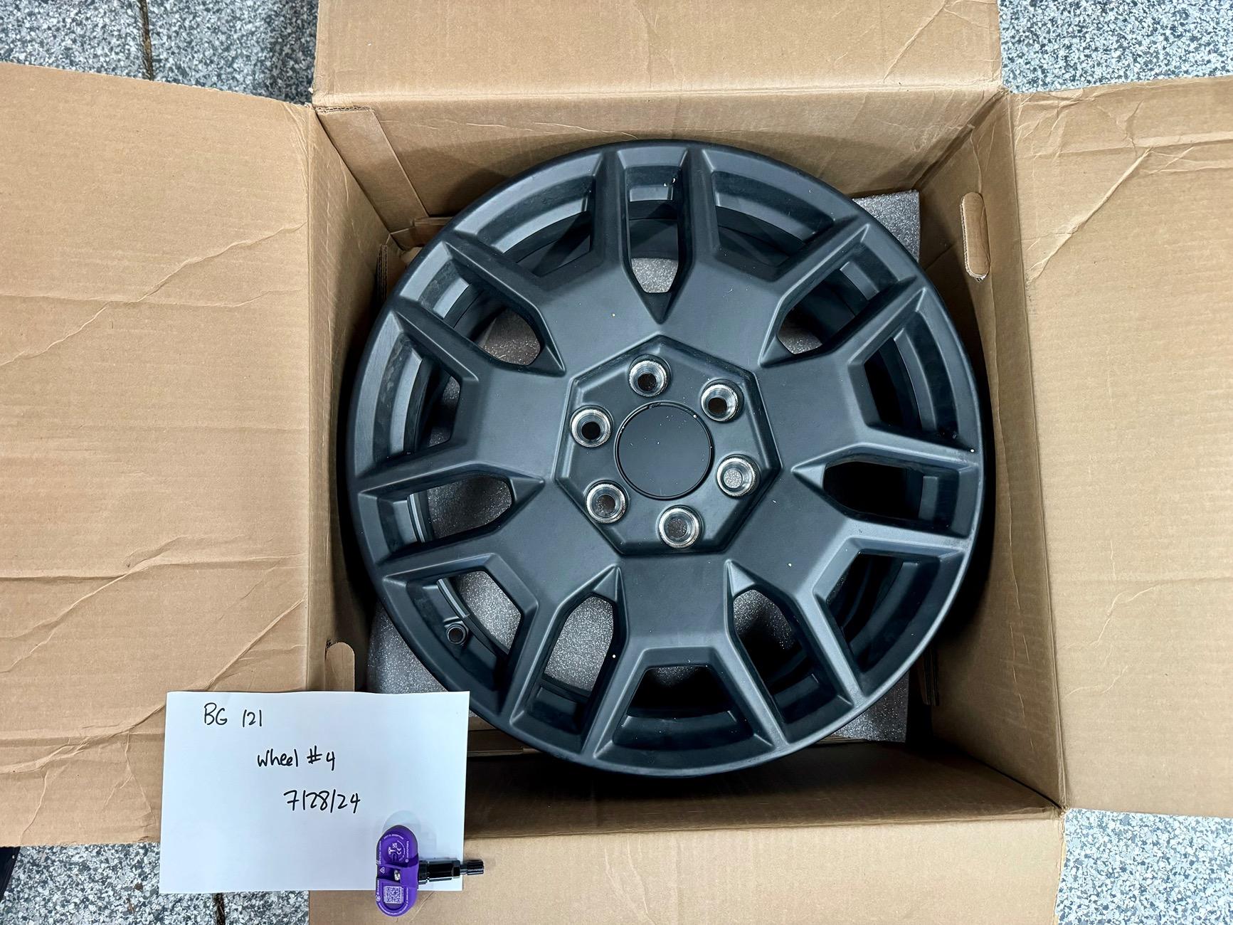 Tesla Cybertruck [Price Reduced] WTS: 4 Like New CT OEM WHEELS (No tires) IMG_1371