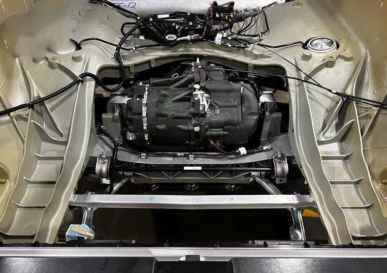 Tesla Cybertruck Range Extender Battery will require install by service center (to be structurally mounted) Subvault Removed