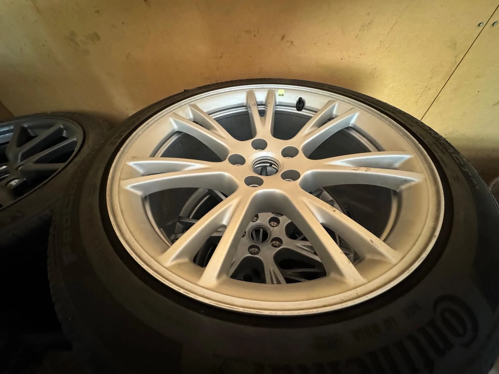 Tesla Cybertruck Original mint Tesla wheel and tires for CyberTruck, M3, and MY IMG_4718
