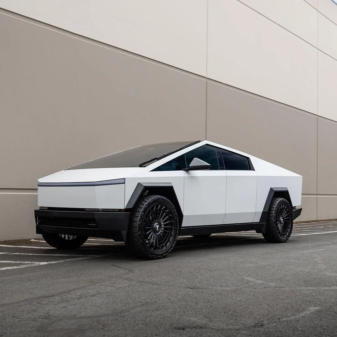 Tesla Cybertruck 🌟Amazing Job done by 503 Motoring using our (Pure PPF) Satin Snow White Paint Protection Film! 428685018_18443501626034831_2384124653148011332_n