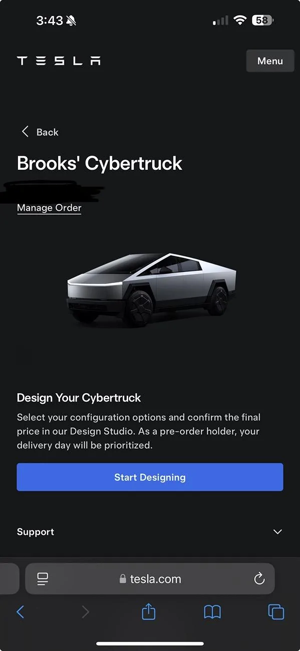 Tesla Cybertruck How far into 2023 reservations are we? IMG_4554