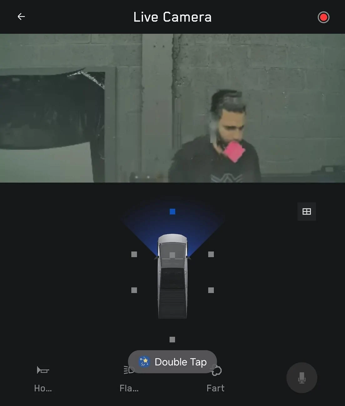 Tesla Cybertruck Watching while PPE being installed with sentry mode. sentry 591d