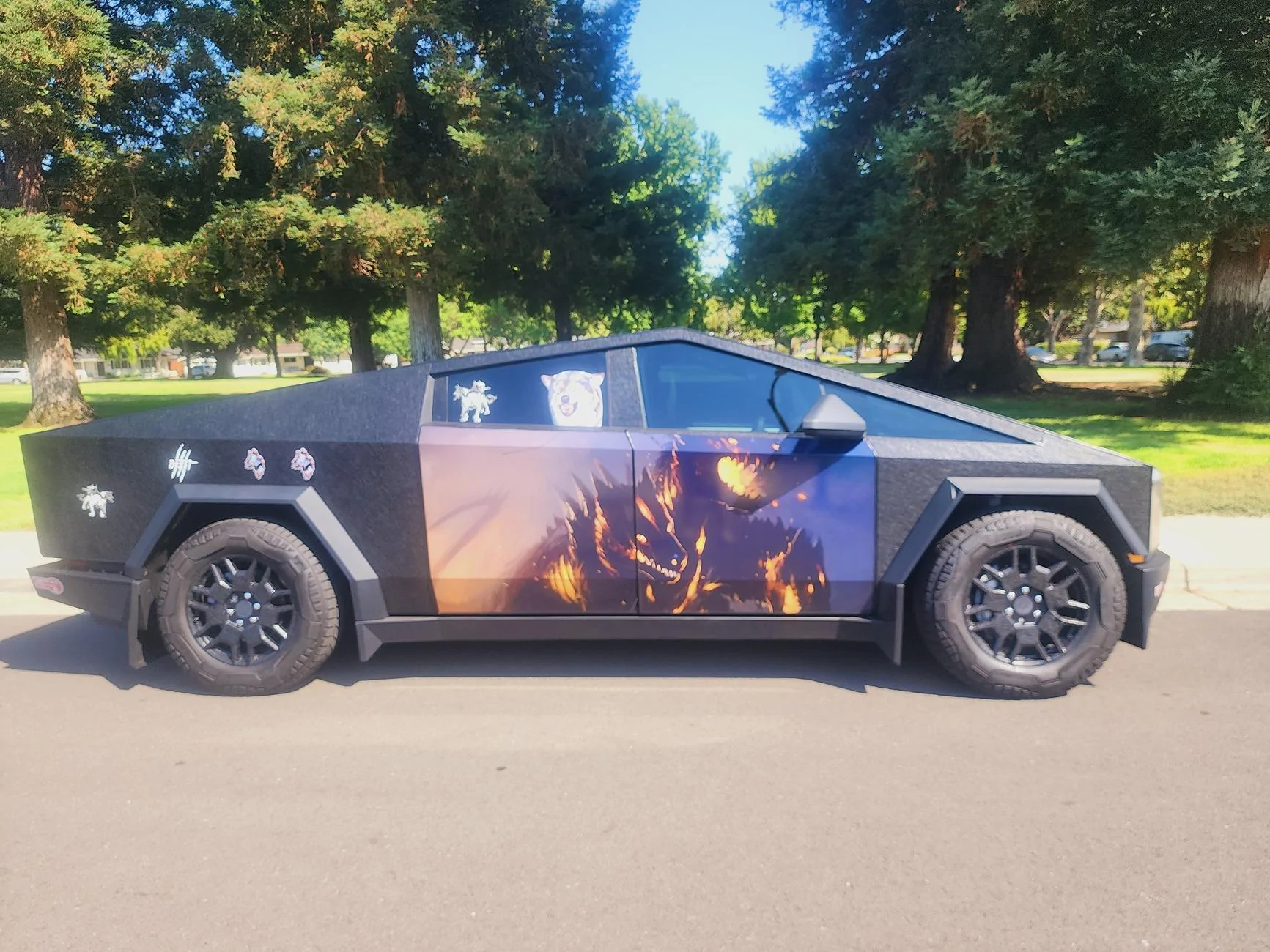Tesla Cybertruck 🔥 (Pure PPF) Gloss Bullet Paint Protection Film wrapped by Bulletproof Auto Spa! 20240724_101905 - Copy