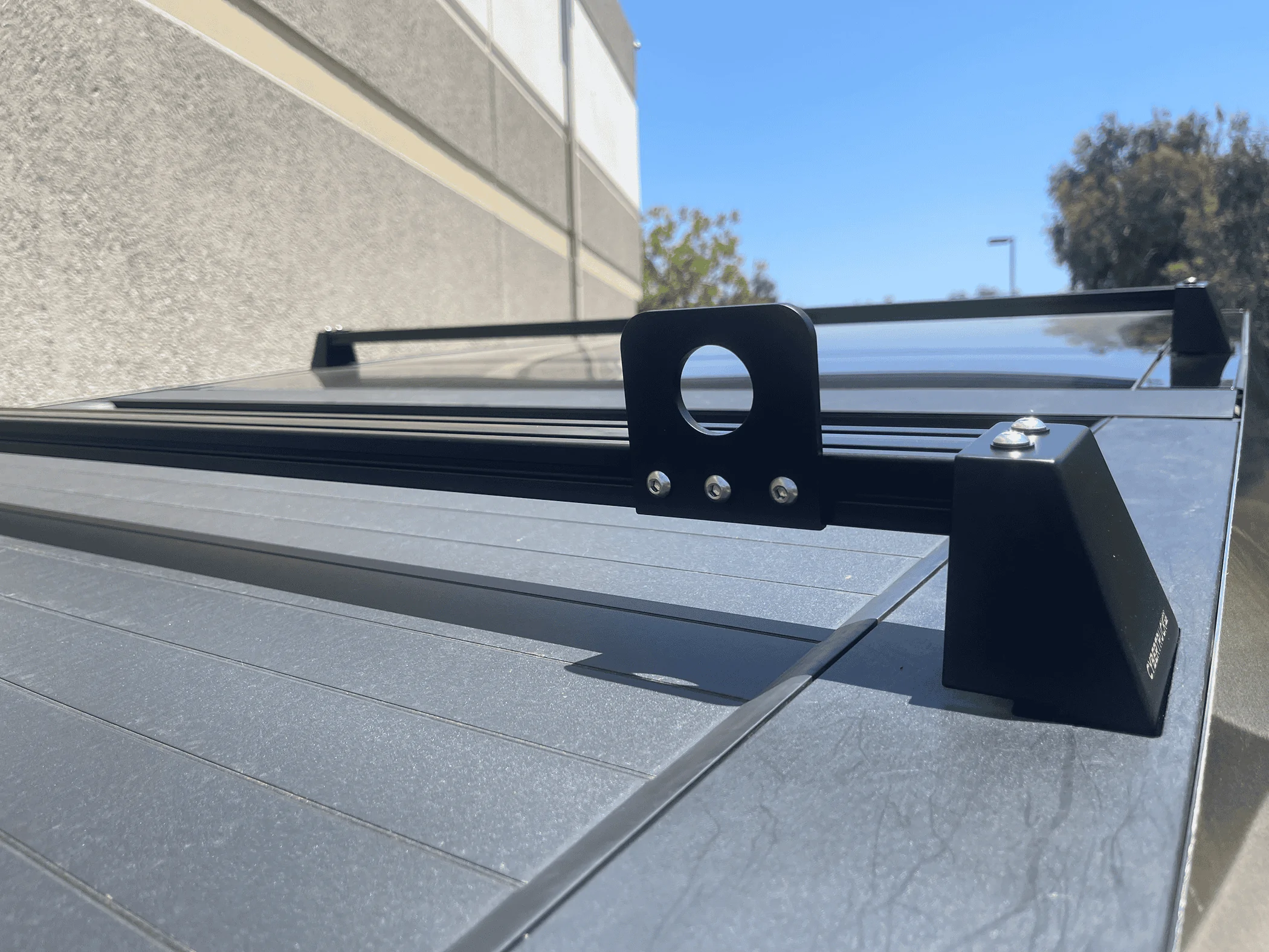 Tesla Cybertruck NEW PRODUCT LAUNCH: CYBERTRUCKco Light-duty crossbars available now tempimagedgf1bq-png