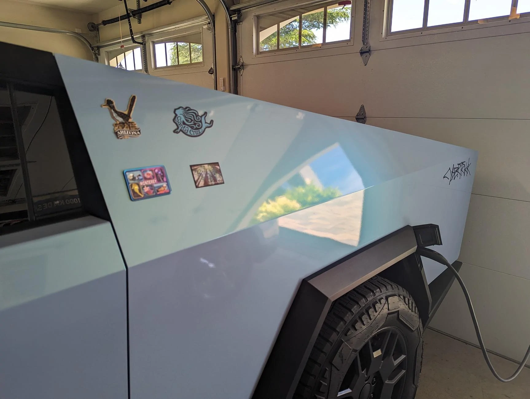 Tesla Cybertruck Destination (refrigerator) magnets! 1000005424