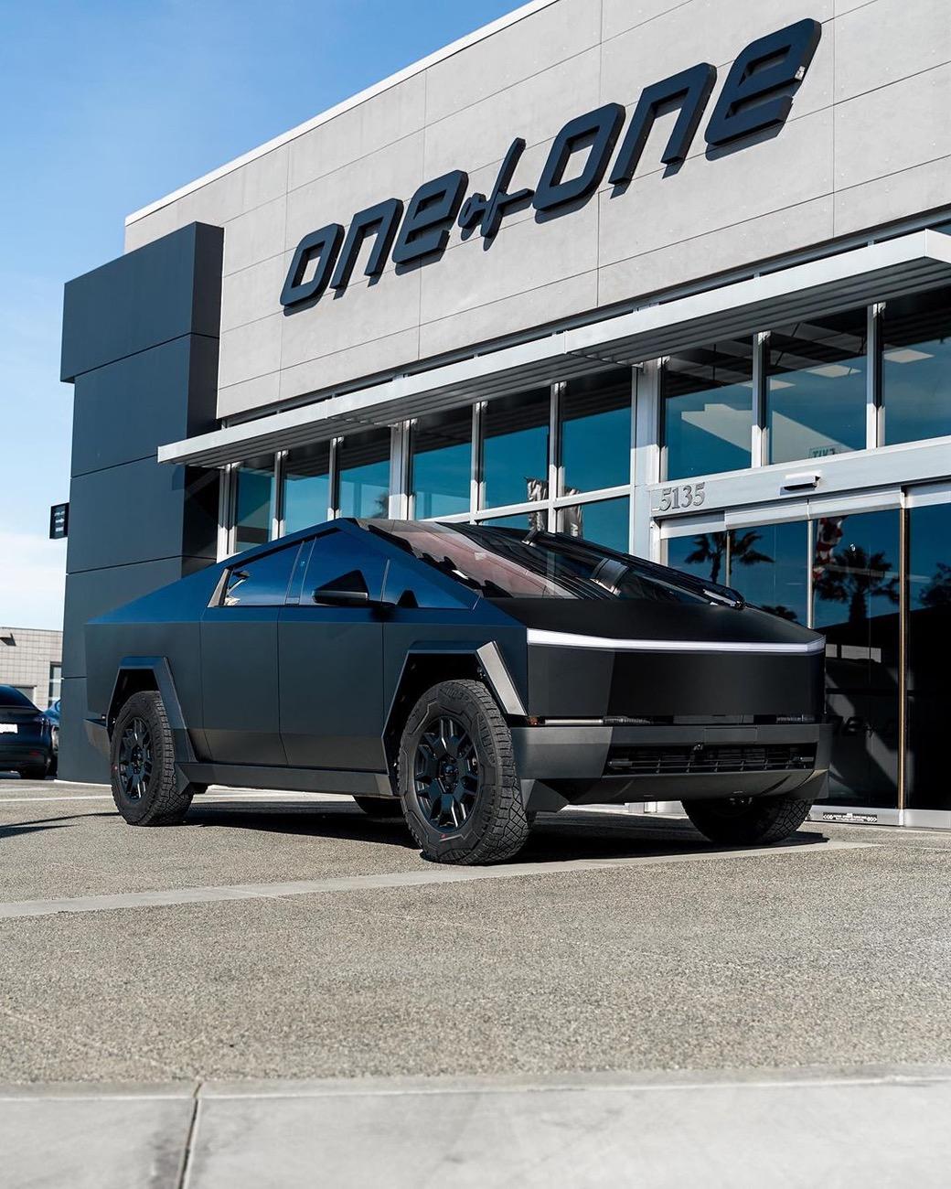 Tesla Cybertruck BLACK Vinyl Wrap & PPF Cybertruck -- Photos & Videos 430159222_1419849891954948_7425081787264161532_n