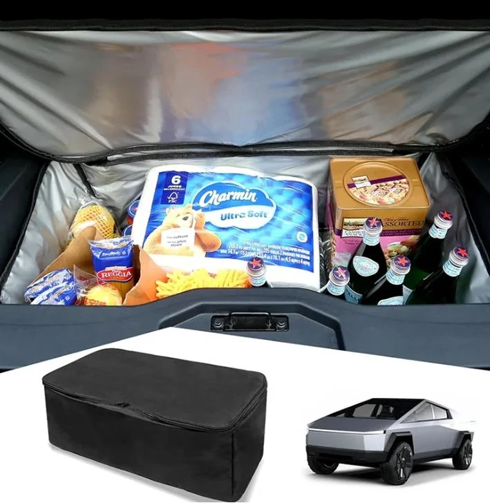 Tesla Cybertruck Seeking Your Input: Help Teslaunch create more amazing Cybertruck Accessories! Teslaunch Rear Truck Bed Lower Insulation Cooler Bag For Tesla Cybertruck