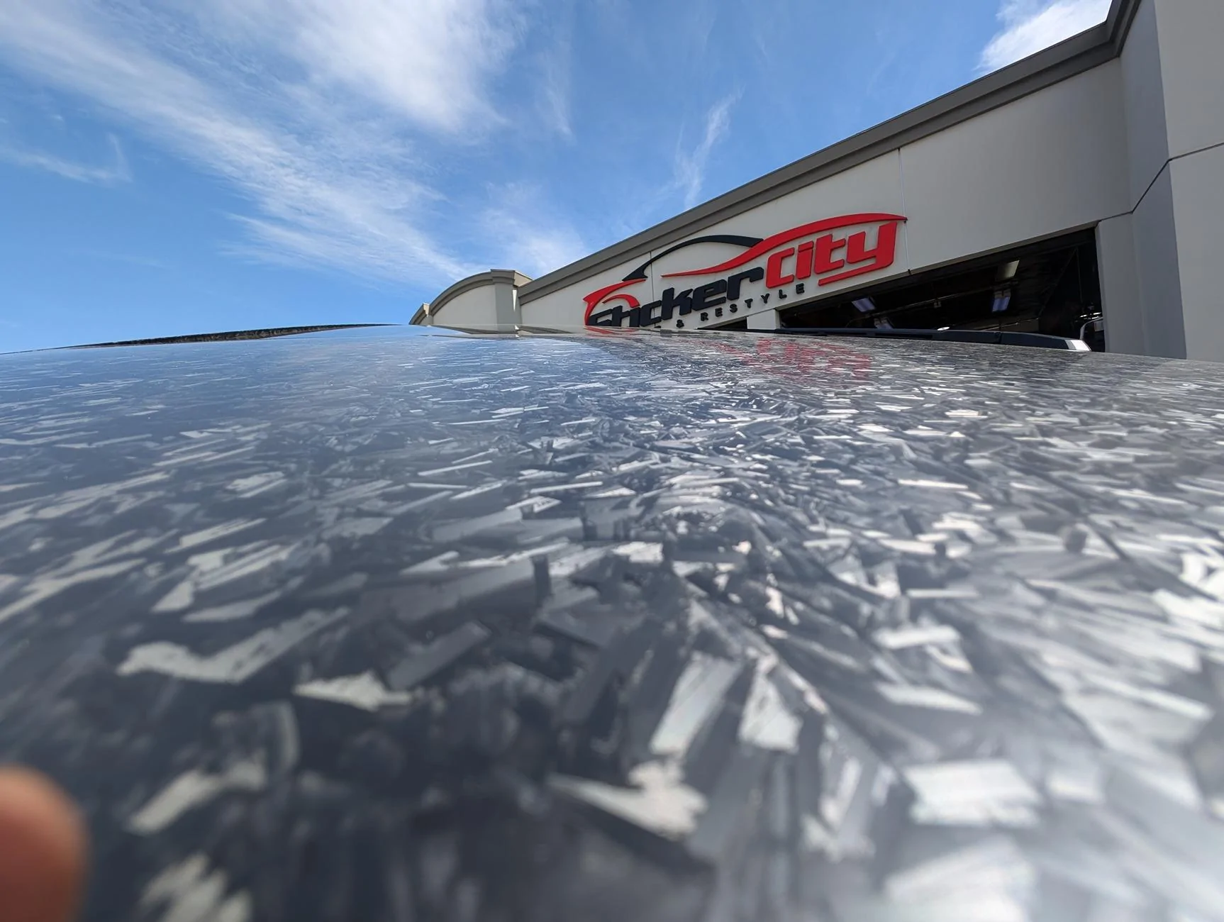 Tesla Cybertruck Forged Carbon Fiber (Matte PPF) New Release Forged PPF Cybertruck (4)