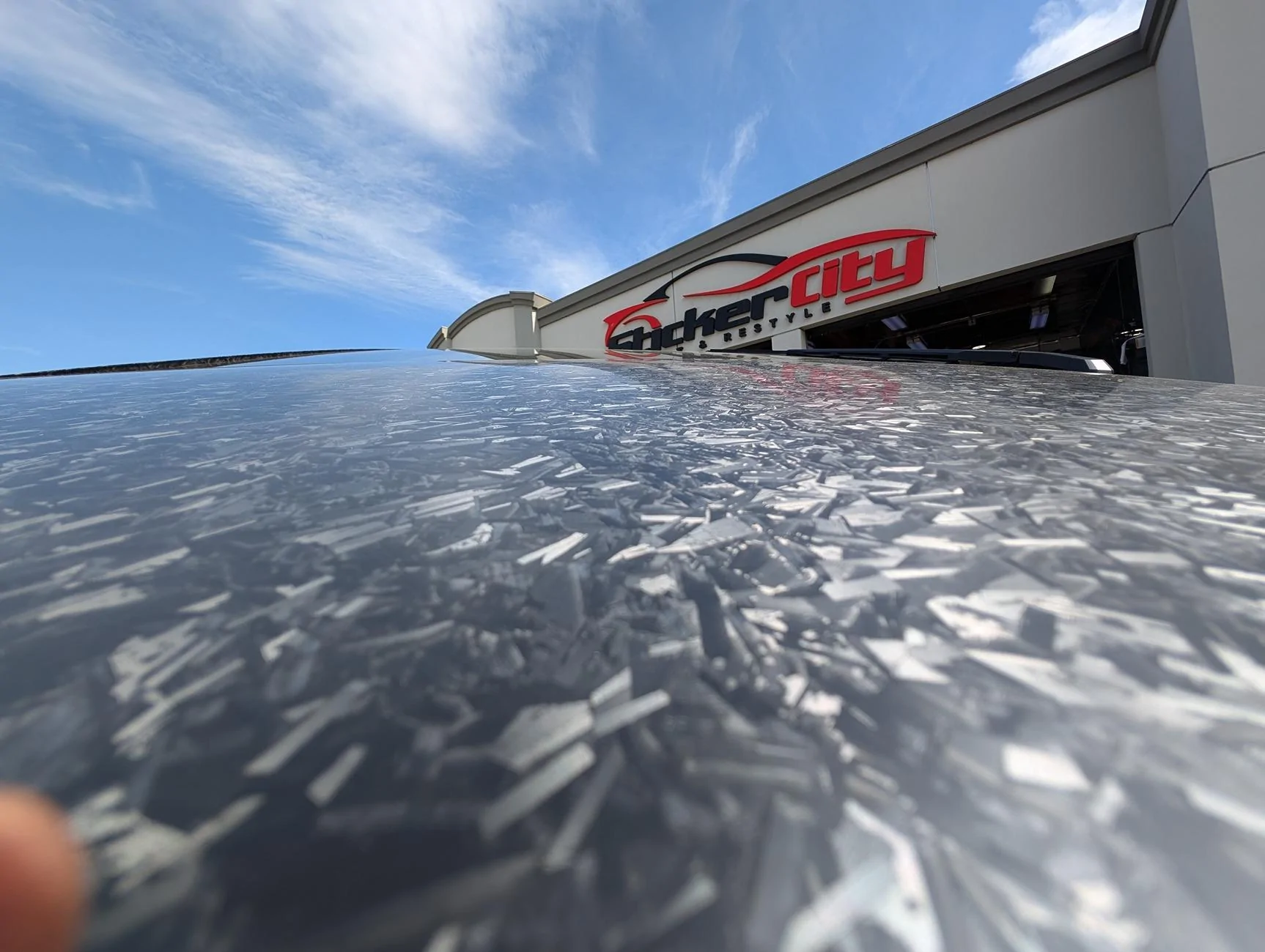 Tesla Cybertruck Forged Carbon Fiber (Matte PPF) New Release Forged PPF Cybertruck (3)