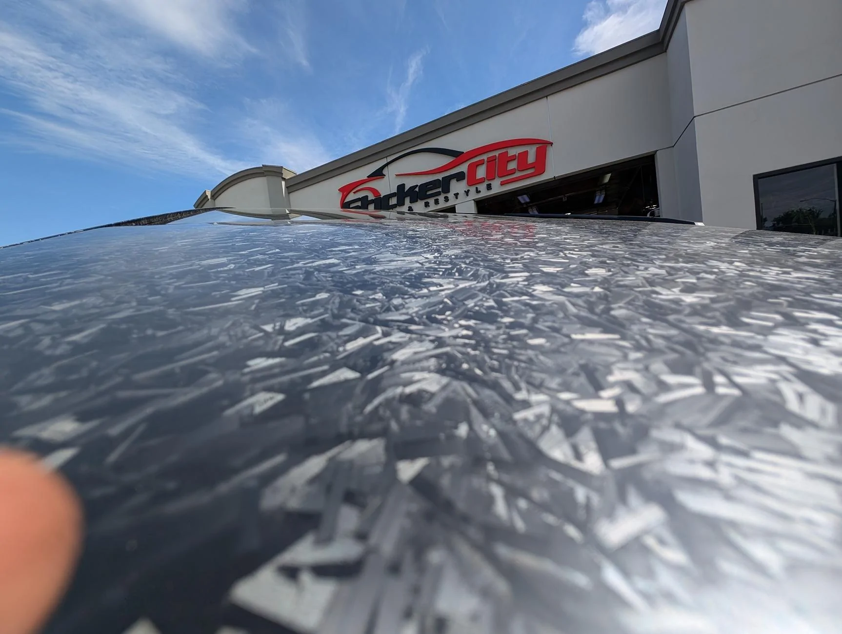 Tesla Cybertruck Forged Carbon Fiber (Matte PPF) New Release Forged PPF Cybertruck (2)
