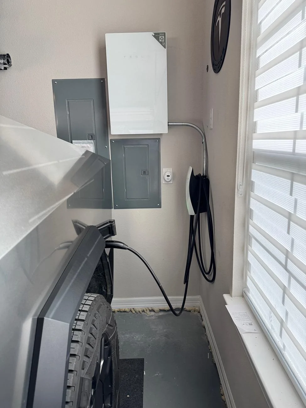 Tesla Cybertruck North Texas Powershare Installation Experience IMG_1698