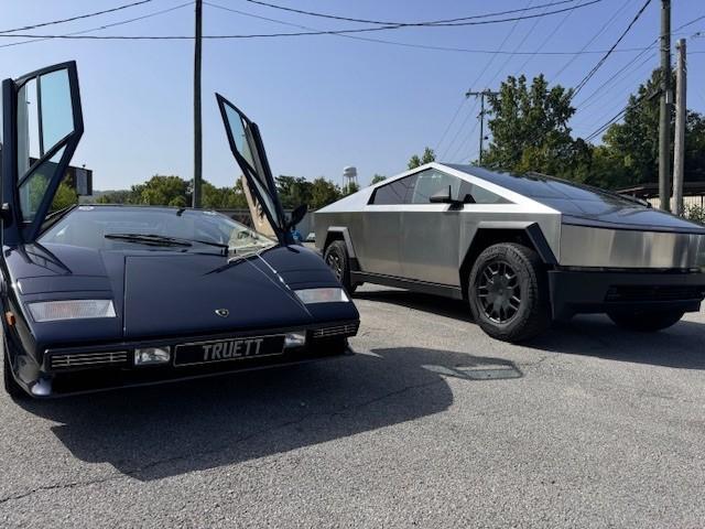 Tesla Cybertruck Cybertruck + Lamborghini Countach (Inspiration for CT) ct1