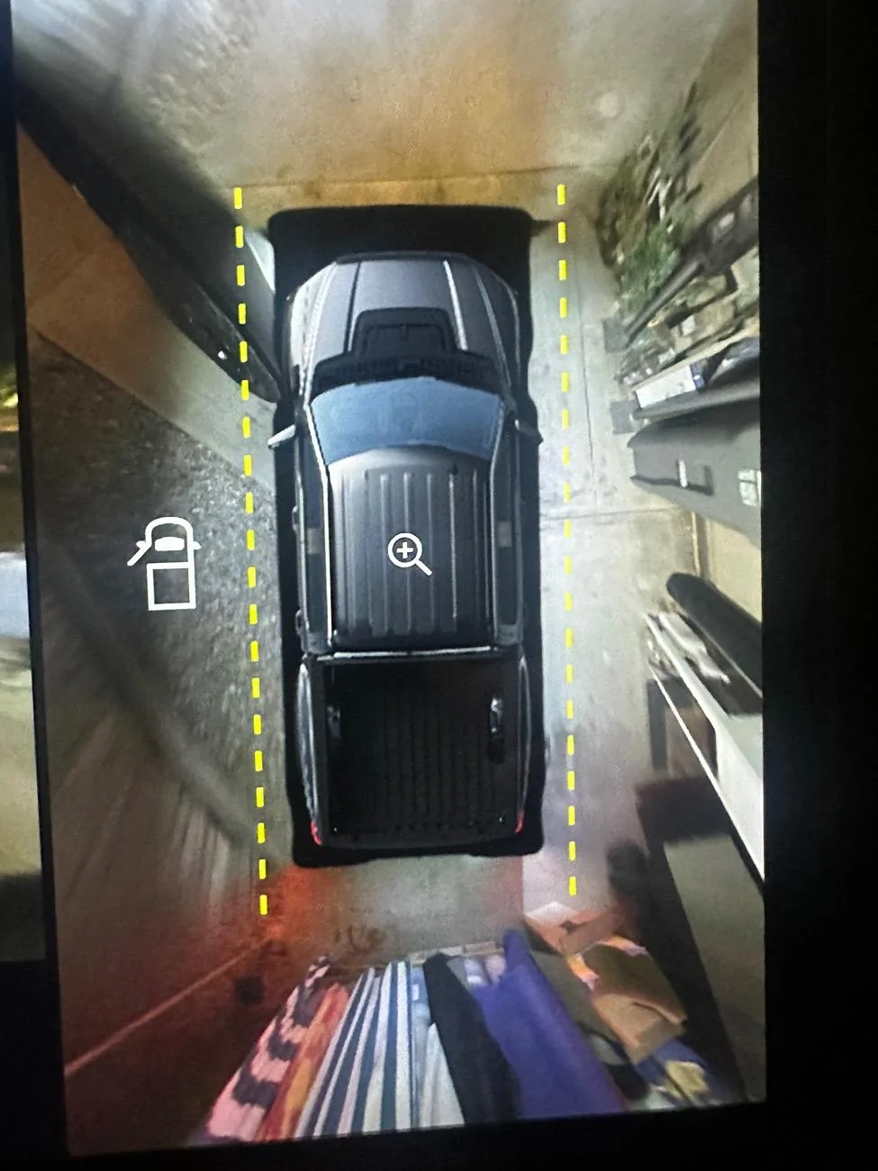 Tesla Cybertruck Overhead camera view IMG_3612