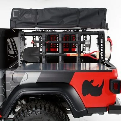 Tesla Cybertruck CYBERTRUCKco World’s First Production-Intent roofrack w/ custom rooftop tent IMG_0621