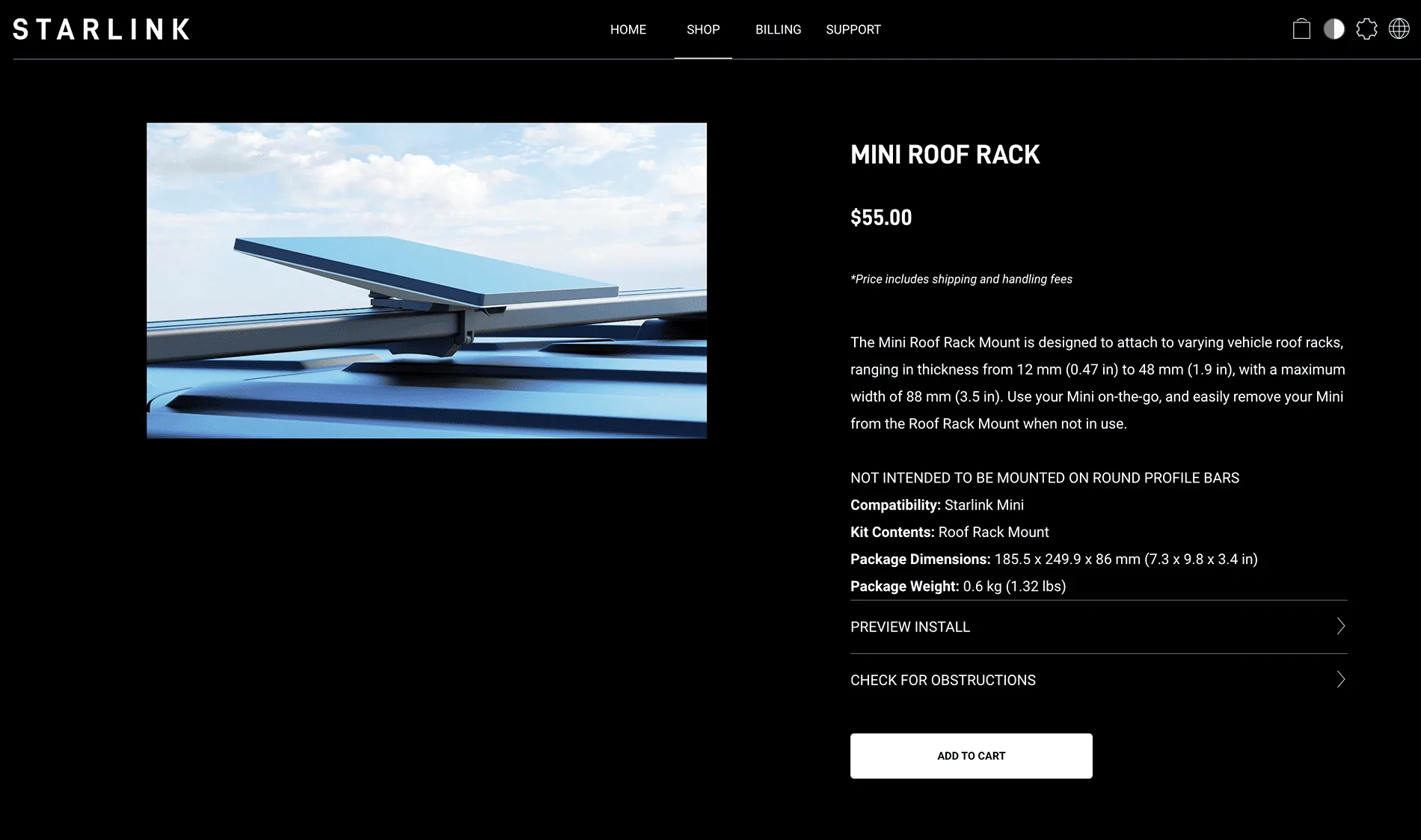 Tesla Cybertruck Cybertruck gets Starlink dish mounted on bed rack (Uranus Wander) Screenshot 2024-08-04 at 1.19.04 AM