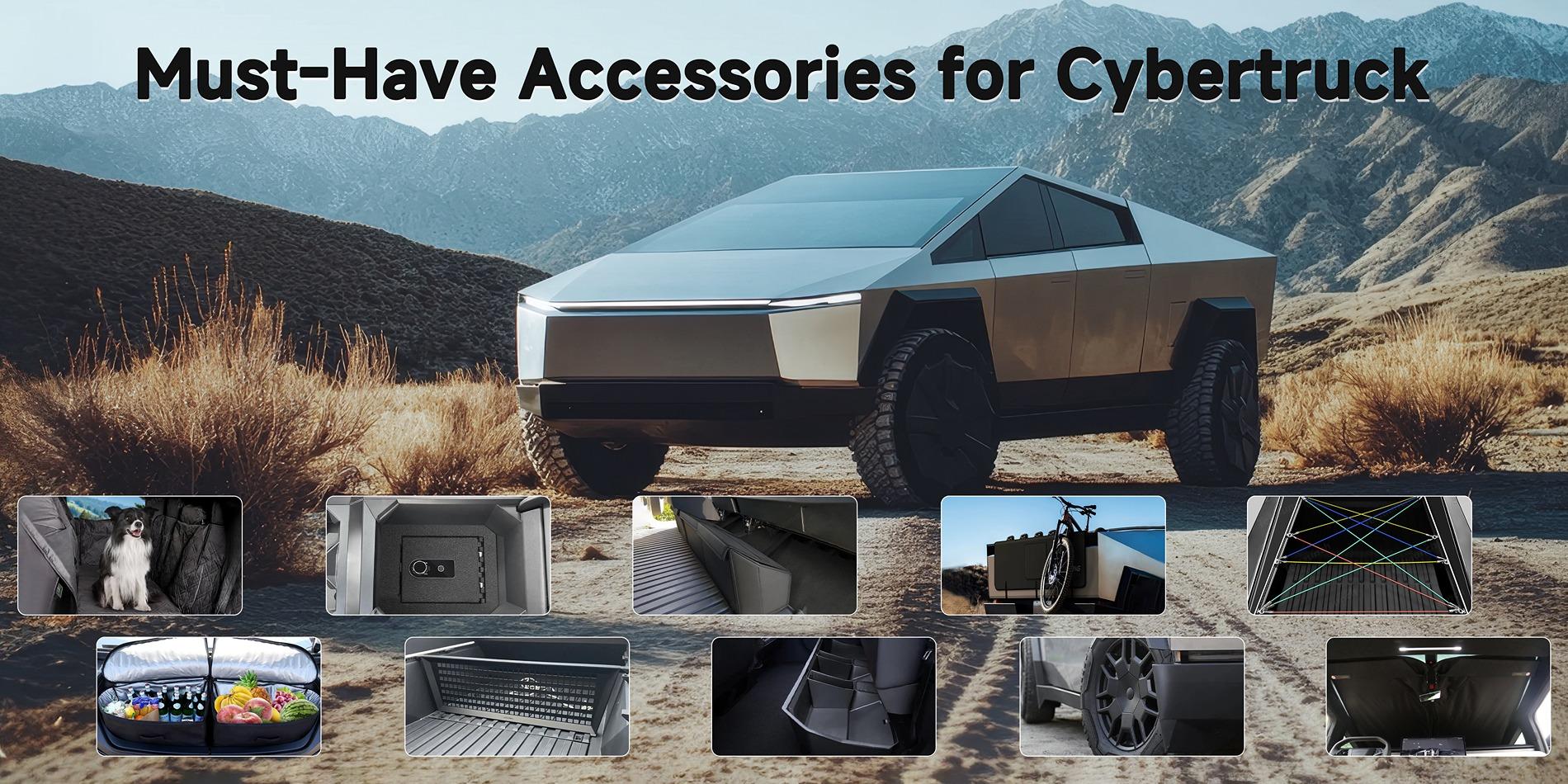 Tesla Cybertruck Foldable Vault Cargo Bins : How To Efficiently Utilize the Cybertruck's Vault? 🚀 20240731-203350