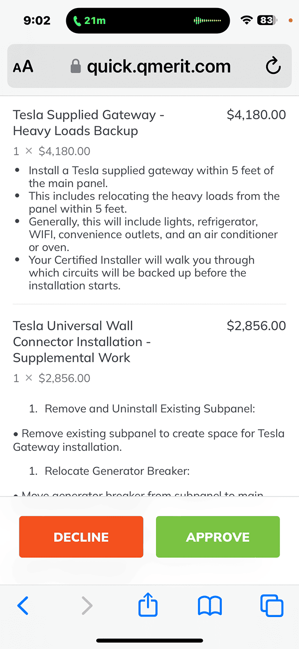 Tesla Cybertruck PowerShare install pricing IMG_3635