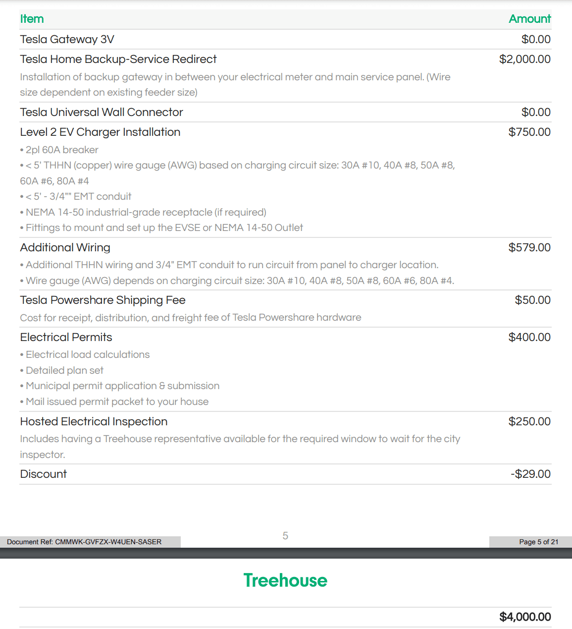 Tesla Cybertruck Powershare Price Quote: $8,146 Dollars 1722895085553-2h