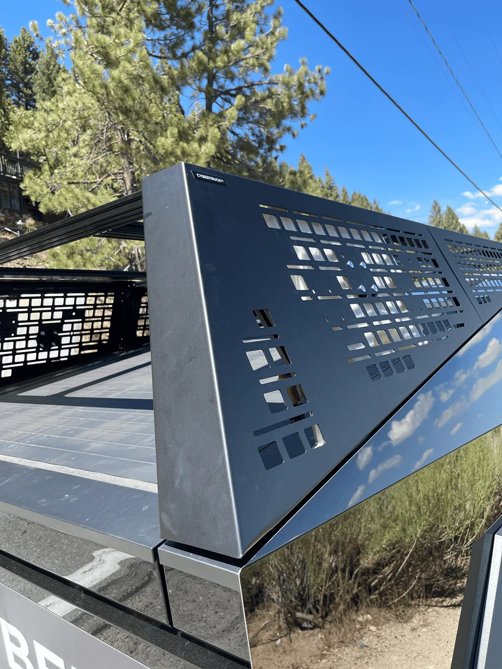 Tesla Cybertruck Cybertruckco Bed Rack…………… tempImagewoEDGg