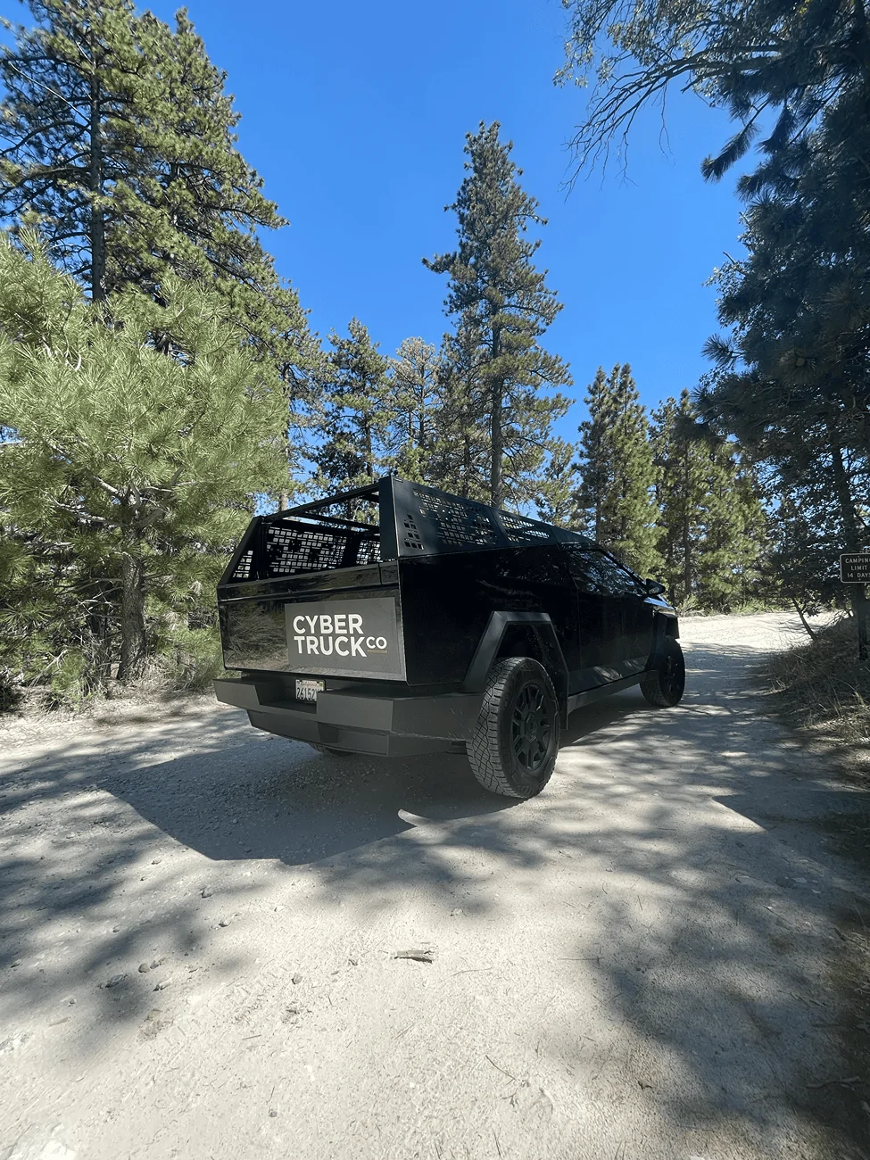 Tesla Cybertruck Molle Bed Rack Cage Spotted tempImagejzRbJk