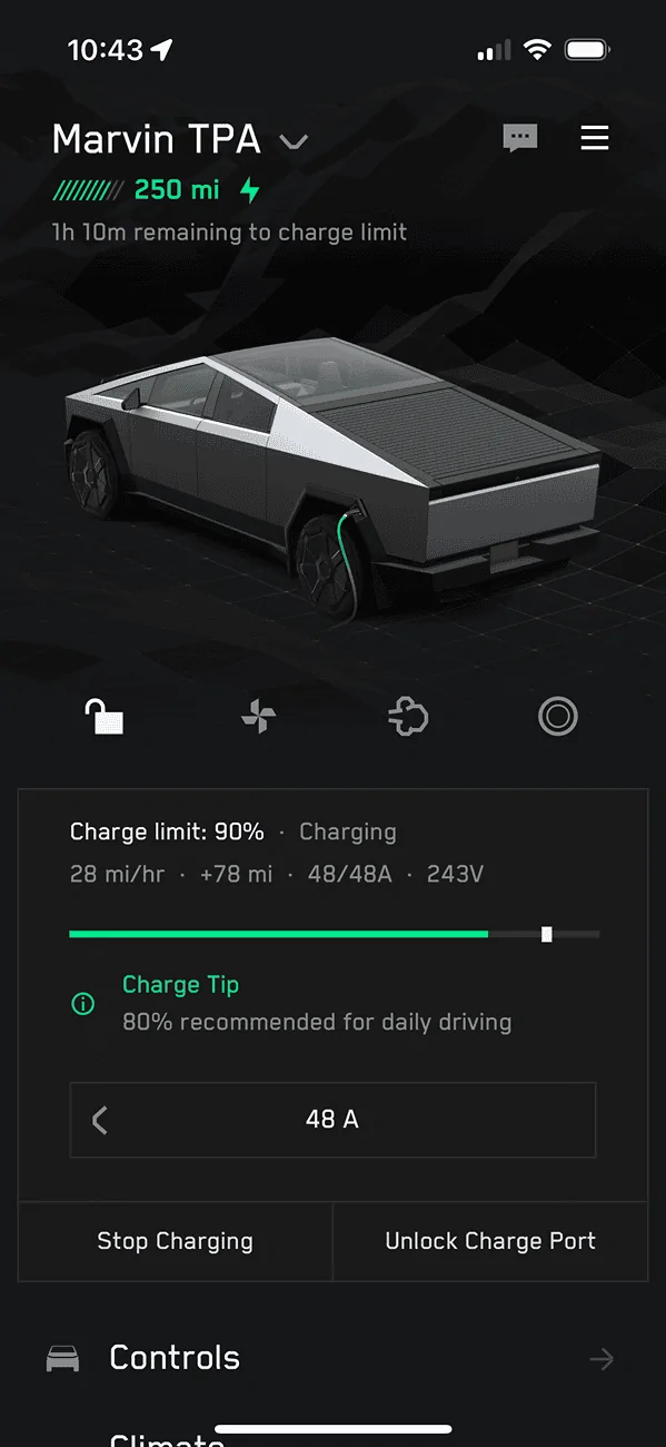 Tesla Cybertruck Generation 1 HPWC not working with Cybertruck IMG_3090