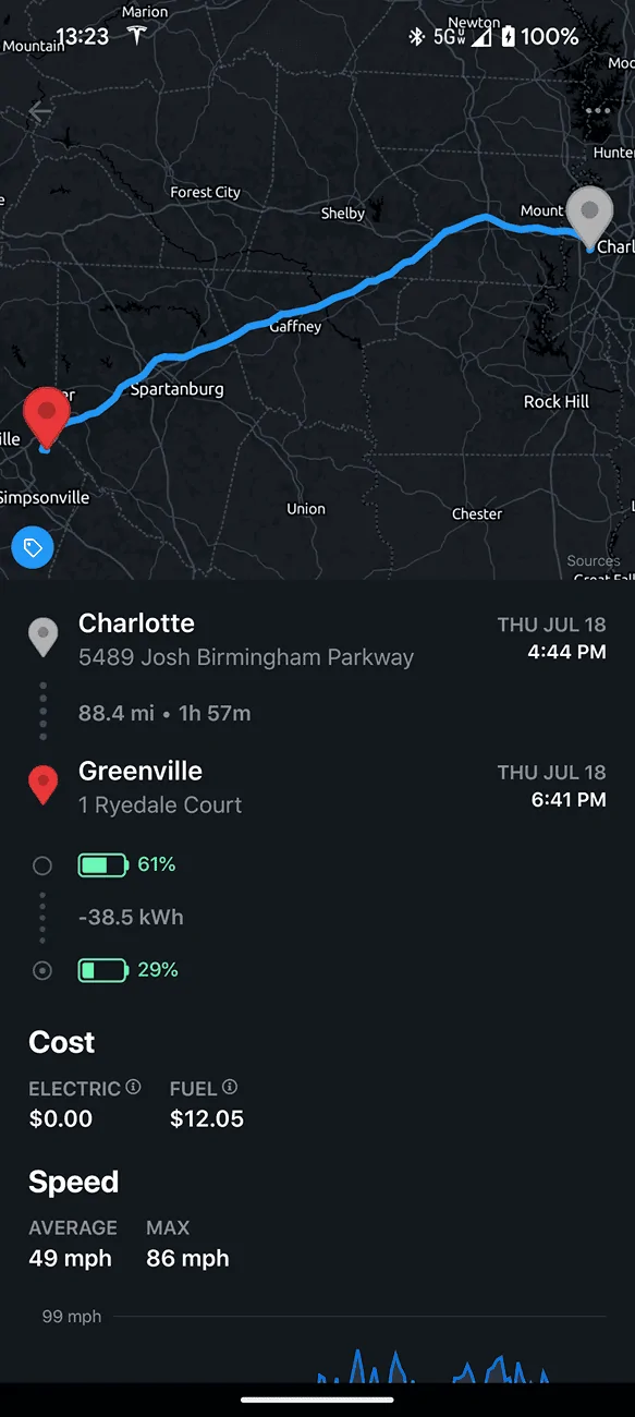 Tesla Cybertruck Any Cyberbeast range & efficiency better than 400 wH/mile? Screenshot_20240807-132319