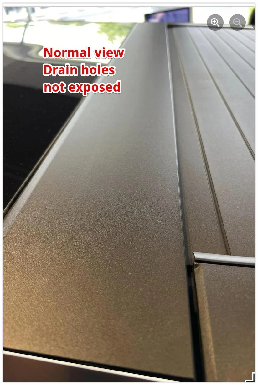Tesla Cybertruck Vault cover question - missing piece? Normal vi