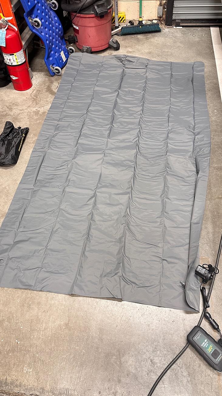 Tesla Cybertruck Cybertruck air mattress for bed - by BestEVMod IMG_4206