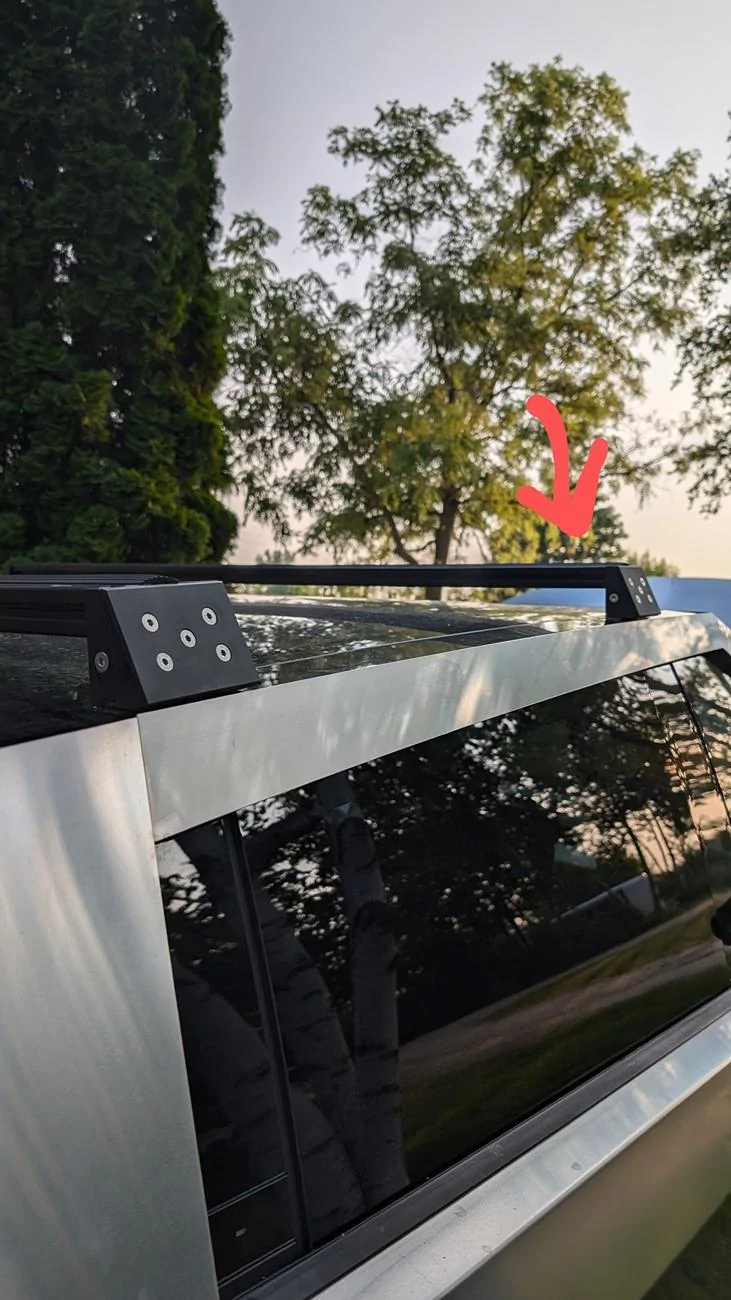 Tesla Cybertruck HAM radio antenna mount options 1000007320