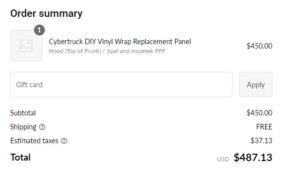 Tesla Cybertruck XPEL Stealth Clear PPF (TSportline) w/ CYBERTRUCKco side mirror delete kit tsportlin