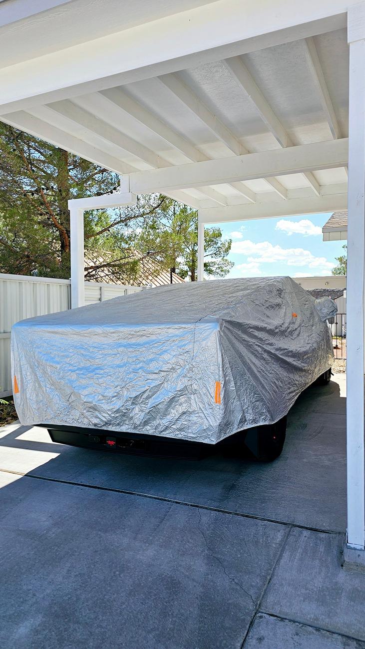 Tesla Cybertruck Any recommendations on outdoor cover? 20240811_153511