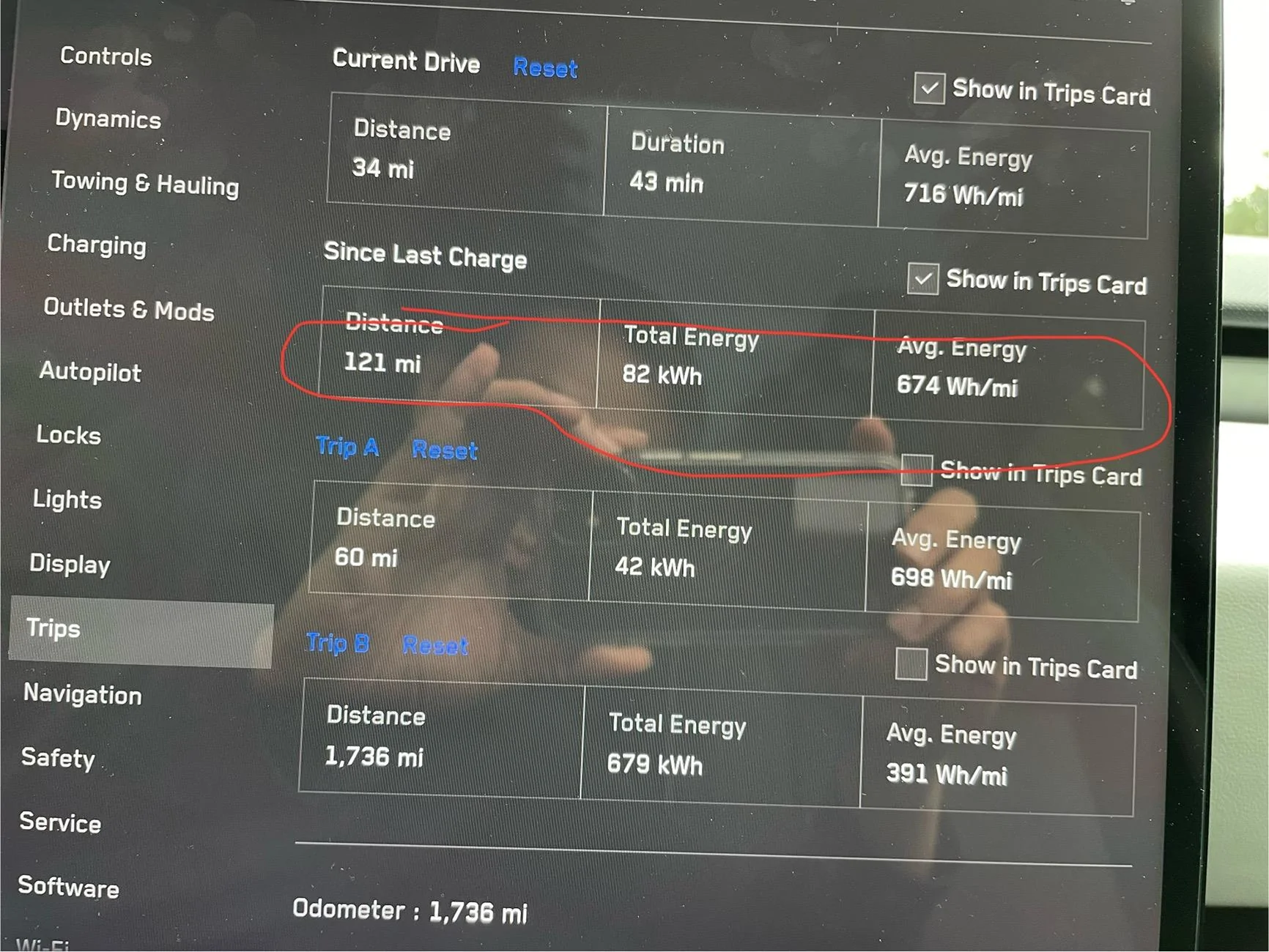 Tesla Cybertruck Towing very disappointing IMG_6514