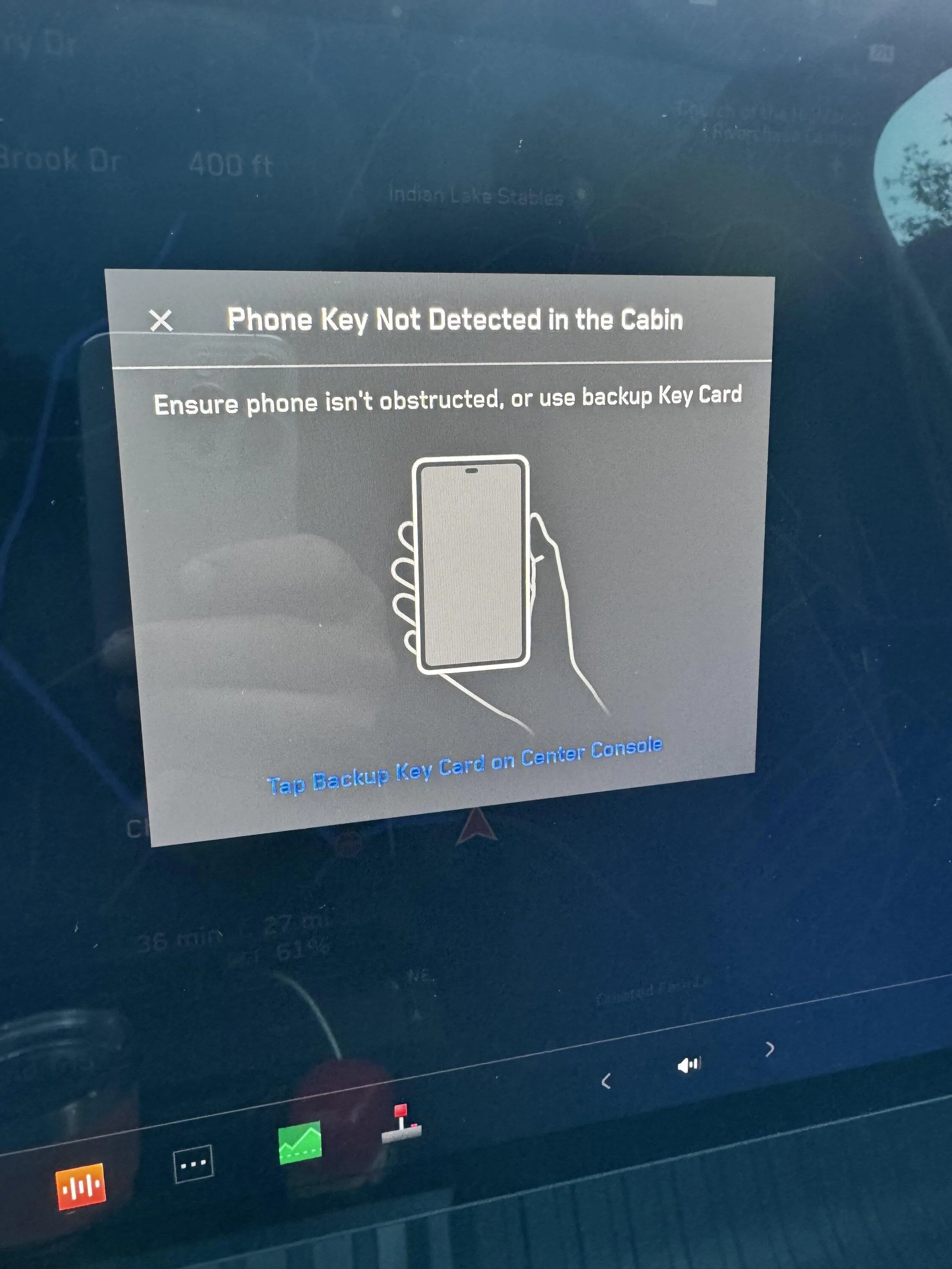 Tesla Cybertruck Phone Key Not Detected in the Cabin IMG_0375