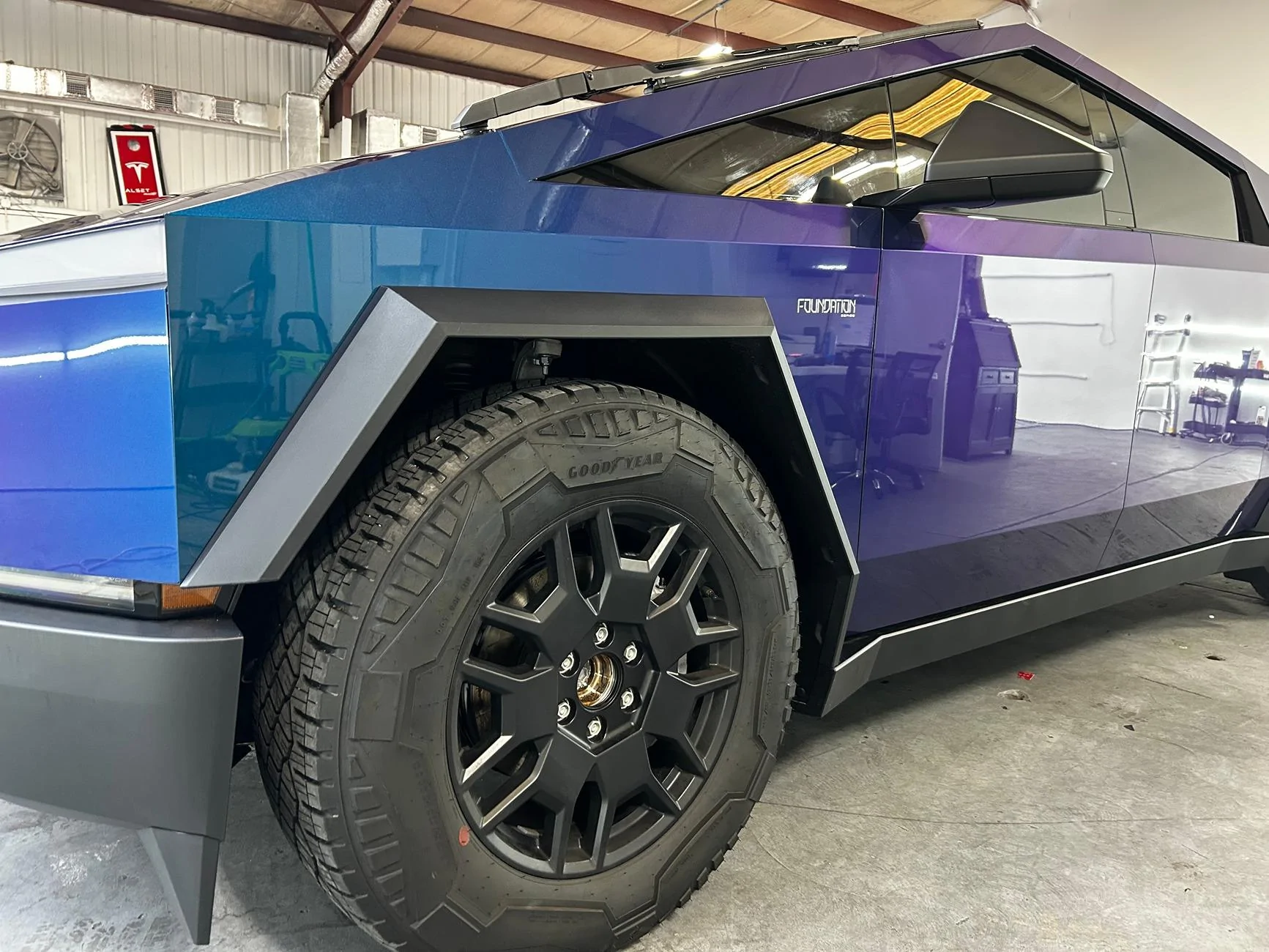 Tesla Cybertruck How to upgrade your new Cybertruck?? Nebula Blue RF